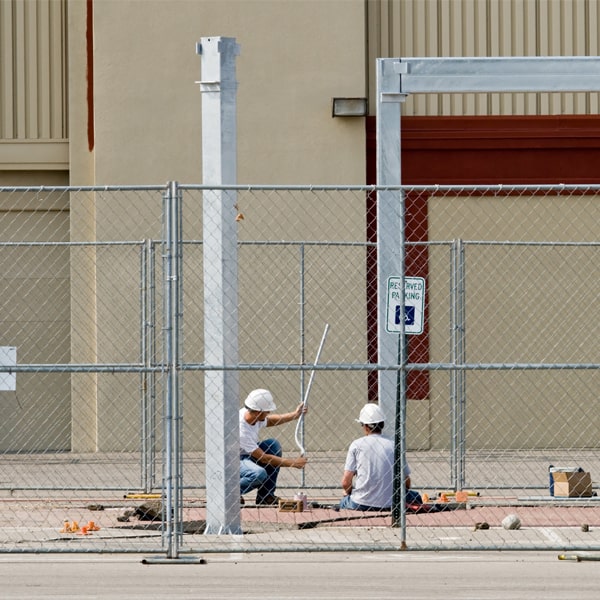 how much time can i lease the temporary fence for my building site or event in Escudilla Bonita New Mexico